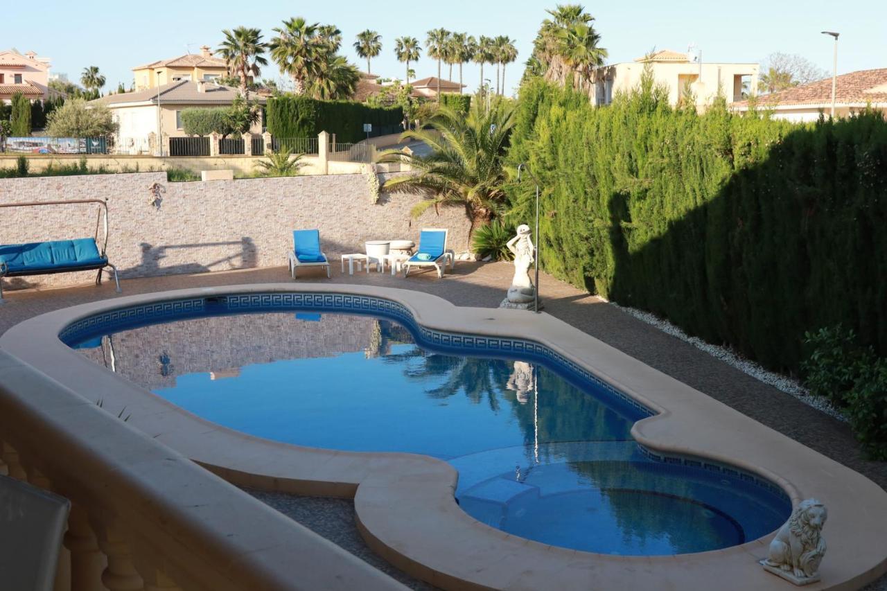 Villa Tres Palmeras En Alfaz Del Pi , Albir, Benidorm L'Alfas del Pi Ngoại thất bức ảnh