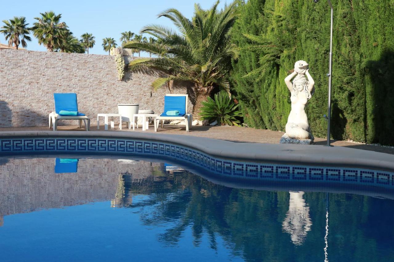 Villa Tres Palmeras En Alfaz Del Pi , Albir, Benidorm L'Alfas del Pi Ngoại thất bức ảnh